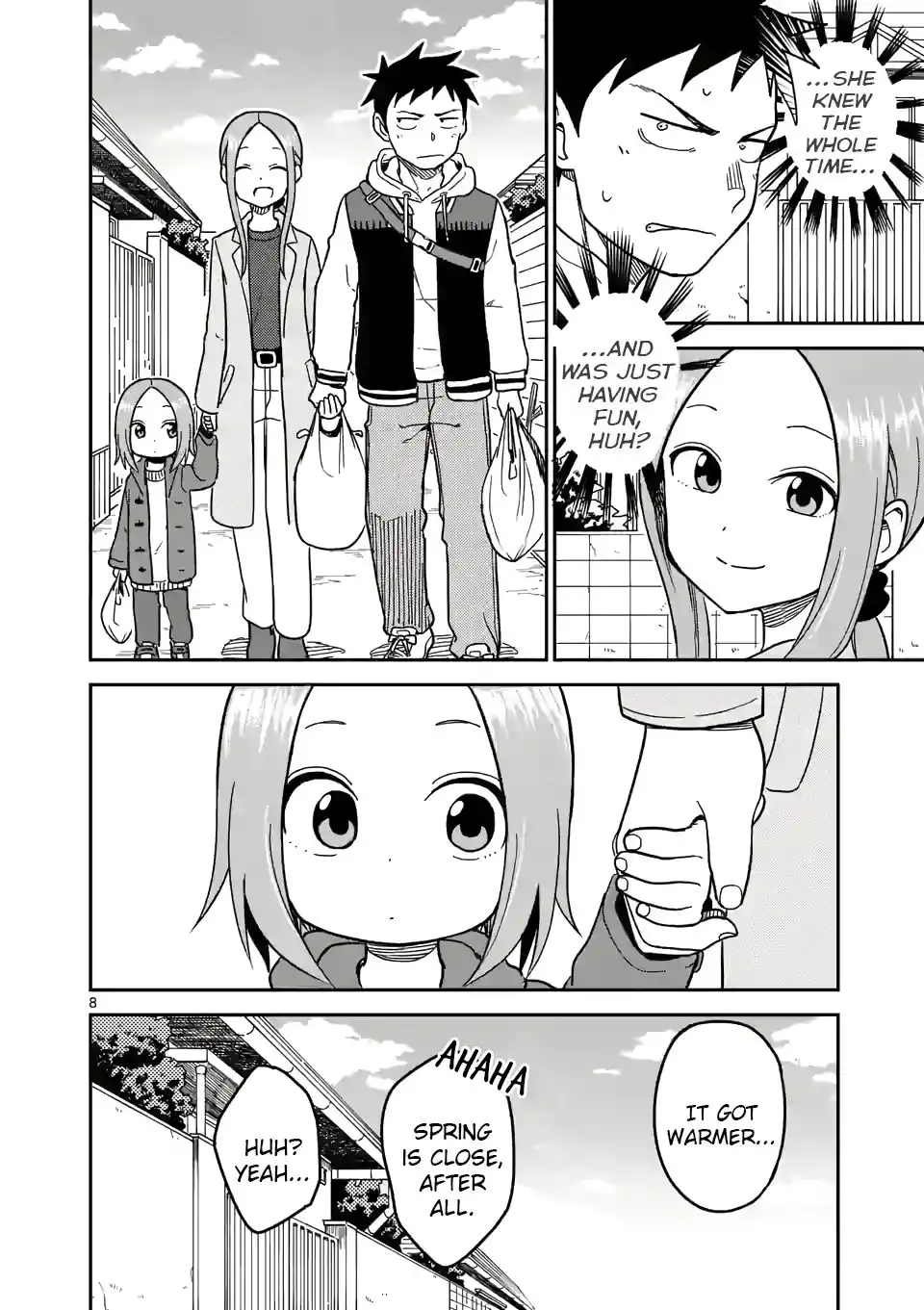 Karakai Jouzu no (Moto) Takagi-san Chapter 125 8